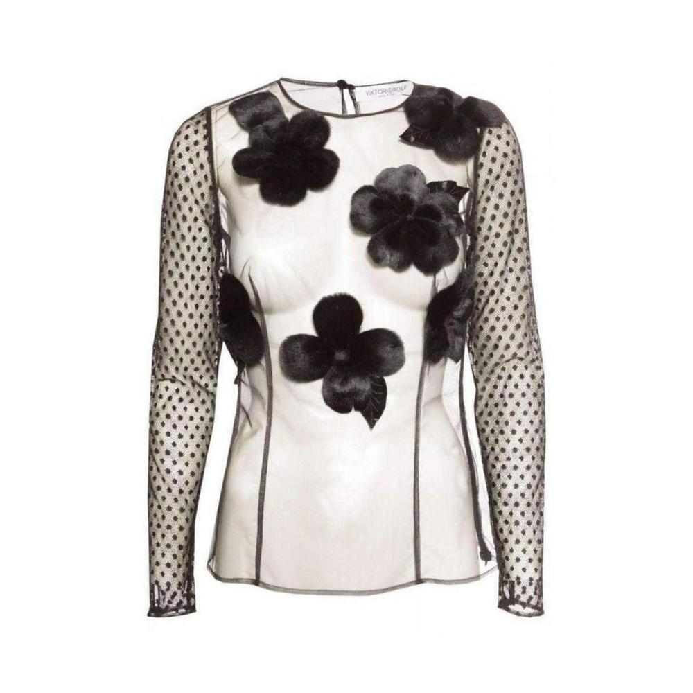 Viktor & Rolf - Flower Tulle Top - IT 40